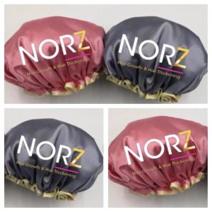 Couples Overnight Satin Hair Treatment Caps 2 for £4.99